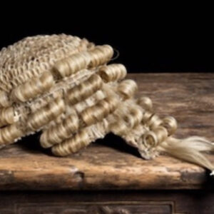 Barrister’s wig symbolising the legal tradition of London’s Inns of Court