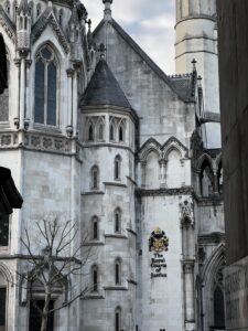 Royal Courts of Justice on the Strand, London, home of the High Court and Court of Appeal