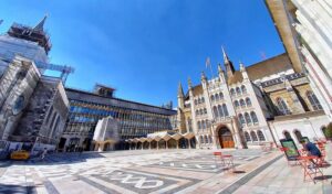 The Guildhall, found on the Square Mile in London