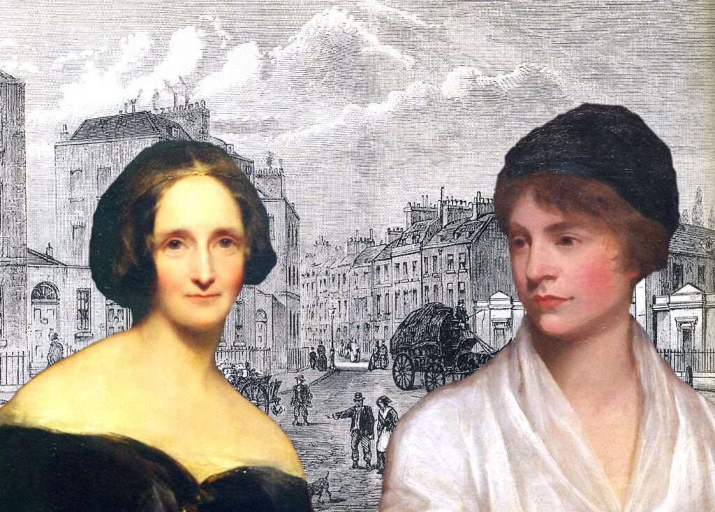 Mary Wollstonecraft & Mary Shelley in Somers Town