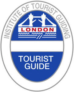 Institute of tourist guiding, London tourist guide badge.