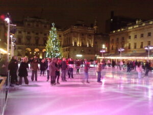 skate at somerset house on new years day