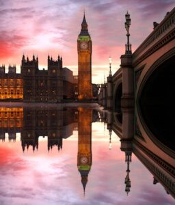 Big Ben at night