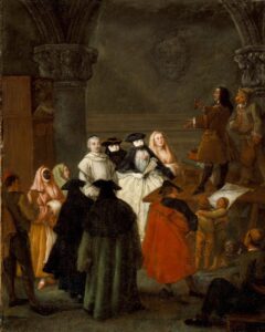 The Quack Doctor Pietro Longhi Italy venice 1702 -1758