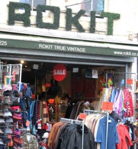 Rokit London Vintage Shop