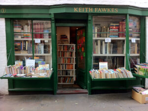 Keith Fawkes bookshop
