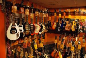 guitar shops london