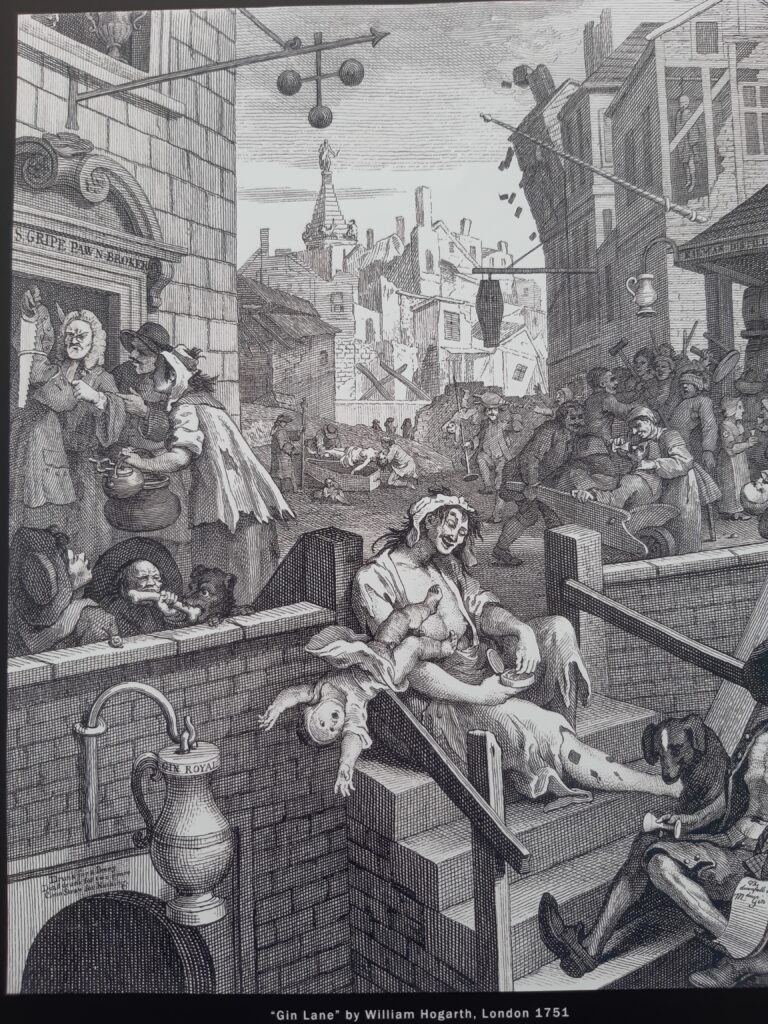 Gin Lane: William Hogarth and the Gin Craze