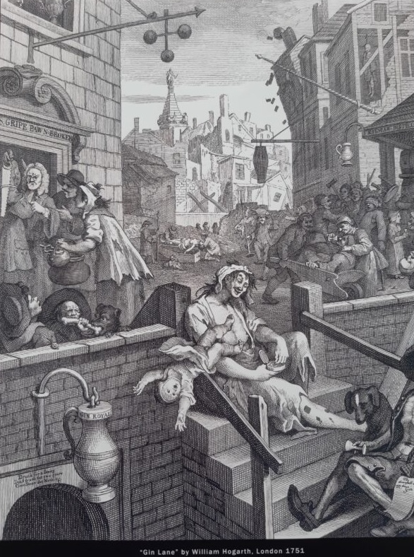 Gin Lane: William Hogarth and the Gin Craze