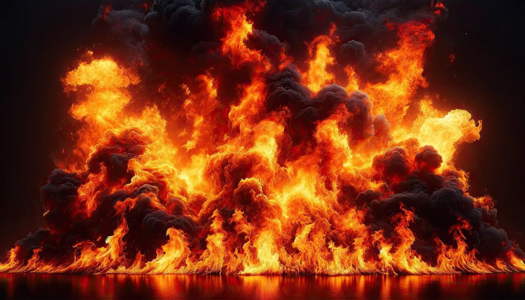 On the scene at the Great Fire of London