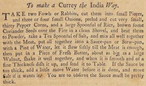 How to make curry by Hannah Glasse