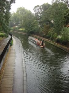 Regent's Park view from Regent Canal