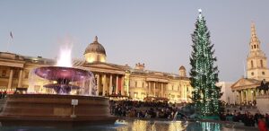 Christmas Tree at Trafalgar Square