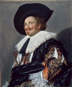 Frans Hals’s The Laughing Cavalier, 1624, in the Wallace Collection.