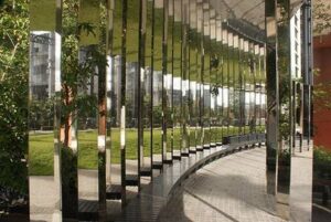 Gas Holders Park View of Mirrors