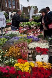 London Columbia Flower Market