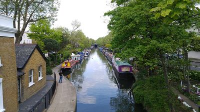 Regent's Canal with boats