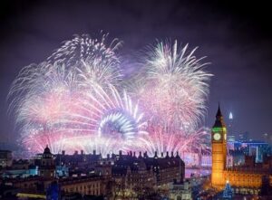 London firework display