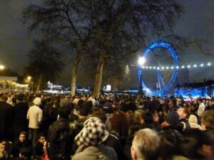New Year's Eve at Victoria Embankment