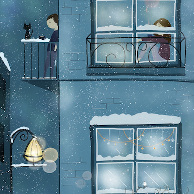 London, Caught in a Flurry episode artwork