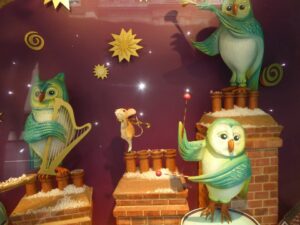 christmas owls at fortnum