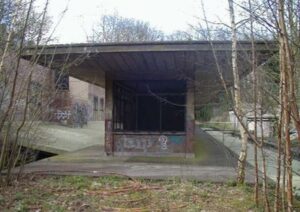 abandoned underground station at Highgate