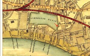 limehouse cut old map