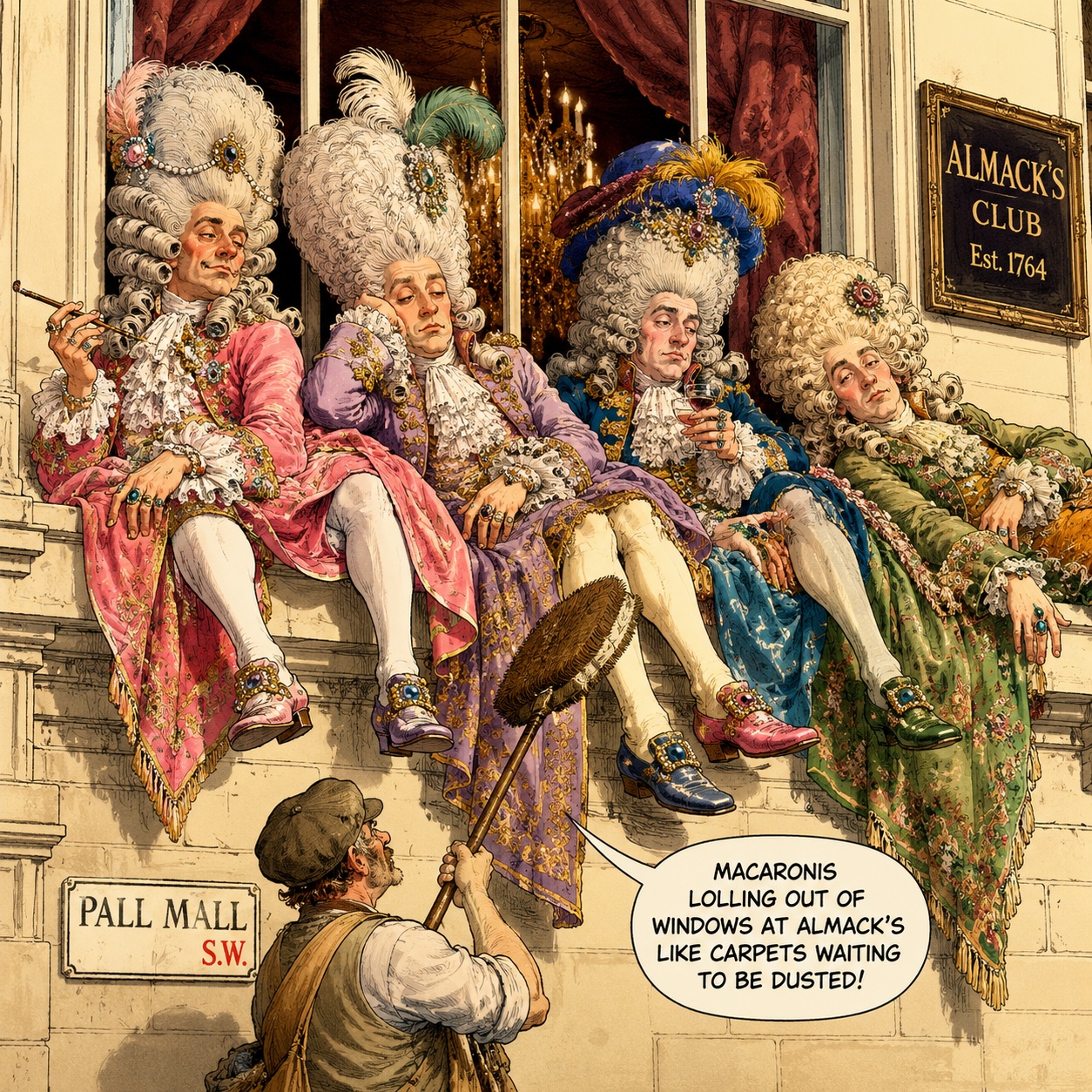 The Pall Mall Peacocks episode artwork