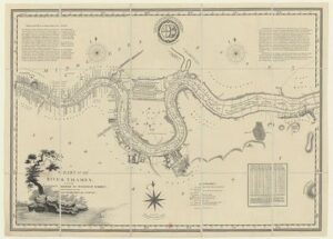 sketch of the old River Thames