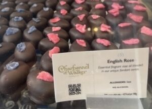 Charbonnel et Walker English Rose chocolates, from Queen Elizabeth II's favourite chocolatier.