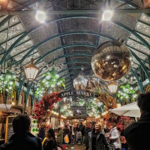 Covent Garden Christmas Market in London