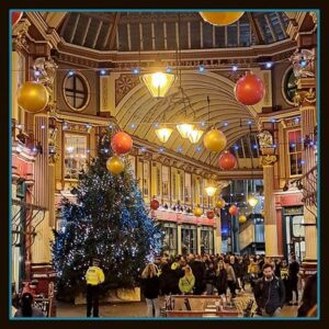 Leadenhall Christmas Market in London
